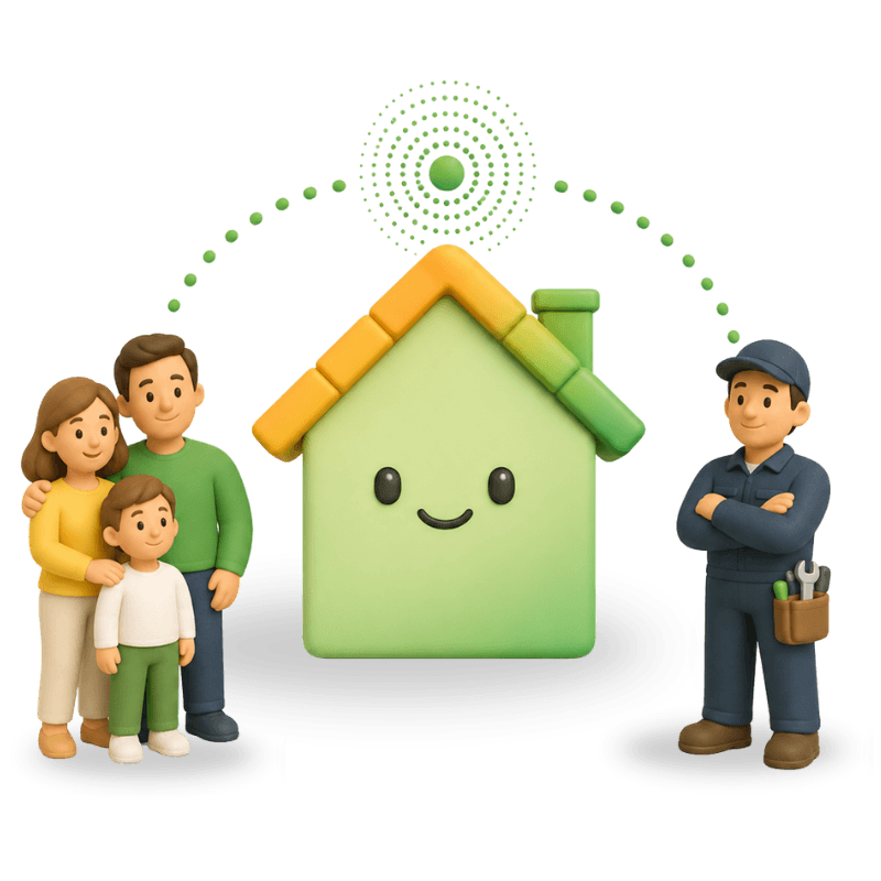 Modèle économique d'EnergieVue : une analyse gratuite, une mise en relation avec un professionnel uniquement à votre demande