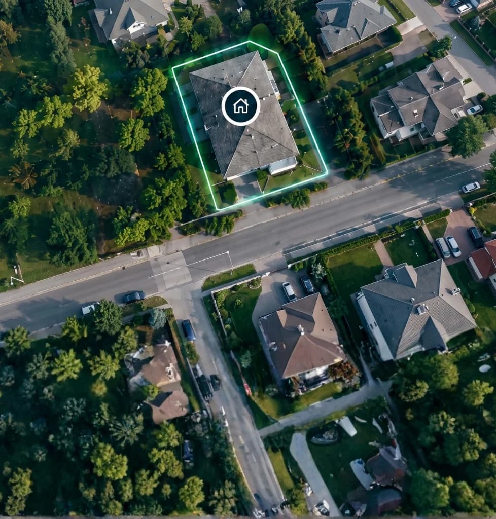 Vue satellite